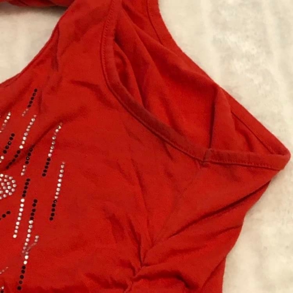 BOGO Free🦋 Apple Bottoms Beaded Rouched Racerback Tank Top - Picture 16 of 16